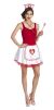 Nurse Adult Women Tutu Skirt With Hat Kit