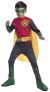 DC Superheroes Robin Costume Childs Large