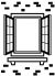 Embossing Folder Window Shutter 4.25 X 5.75 Inches