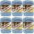 Lily Sugar n Cream Yarn Solids Light Blue Pack of 6 Skeins