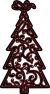 Christmas Craft Dies Ornate Christmas Tree