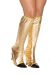 Halloween Wholesalers Shoe Covers Gold 