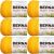 Spinrite Bernat Super Value Solid Yarn Bright Yellow Pack of 6 Skein