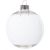 Clear Plastic Christmas Ornament Round 83Mm