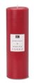 Pillar Candle Red Unscented 3 X 9 Inches