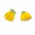 Timeless Minis Banana Bunch Yellow 0.625 Inches