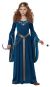 Queen Knight Medieval Princess Girls Costume Teal X Large