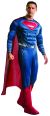Mens Batman v Superman Dawn of Justice Deluxe Superman Costume Multi X Large