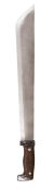 Seasons Realistic Machete Knife 2.75 X 1 X 26 Inch