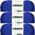 Caron Simply Soft Party Yarn Royal Sparkle Pack of 3 Skeins