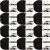 Spinrite Caron Simply Soft Party Yarn Black Sparkle Pack of 12 Skein