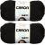 Spinrite Caron Simply Soft Party Yarn Black Sparkle Pack of 2 Skein
