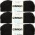 Caron Simply Soft Party Yarn Black Sparkle Pack of 3 Skein