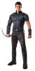 Mens Captain America Civil War Deluxe Muscle Chest Hawkeye Costume Multi X Large