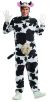 Costume Comical Cow Costume Black White Standard