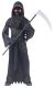 Fun World Grim Reaper Fade in/Out Unknown Phantom Costume Black Child Medium 8 10 