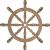 High Tide 12 X 12 Inches Dies Cut Cardstock Ships Wheel