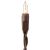 Decolights Light Set 20 Clear Bulbs Brown Cord