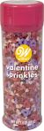 Wilton Tall Bottle Sprinkles Mix Open Heart 4oz