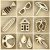 Themed Mini Wooden Flourishes Summertime