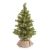 Canadian Tree With Burlap Base 108 Tips 15 Inches