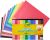 Crayola Giant Construction Paper Pad 18X12 Inch W Stencil 1 Pack of 2 Piece