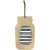 Unfinished Wood Shape with Corrugated Metal Mason Jar