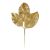 Christmas Floral Magnolia Gold Christmas Pick 13.5 Inches