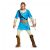 Men S Link Breath Of The Wild Deluxe Adult Costume 50 52 Plus