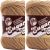 Spinrite Lily Sugar n Cream Yarn Solids Jute Pack of 2 Skein