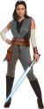 Star Wars Adult Deluxe Rey The Last Jedi Costume Female Large
