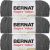 Spinrite Bernat Super Value Solid Yarn True Grey Pack of 3 Skein
