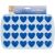 Wilton Easy Flex Silicone Bite Size Mold 24 Cavity Heart 1.5 inch X1.75 inch 