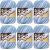 Spinrite Lily Sugar n Cream Yarn Ombres Super Size Faded Denim Pack of 6 Skein