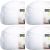 Spinrite Bernat Satin Solid Yarn Snow Pack of 4 Skein