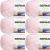 Spinrite Bernat Satin Solid Yarn Sea Shell Pack of 6 Skein