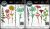 Tim Holtz Sizzix Flower Stems Thinlit Bundle Wildflower Stems and Wildflower Stems 1 Pack of 2 Piece