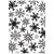 Embossing Folder Snowflakes