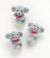 Flocked Mouse Grey 1 Inch