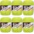 Spinrite Lily Sugar n Cream Yarn Solids Super Size Hot Green Pack of 6 Skein