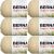 Spinrite Bernat Super Value Solid Yarn Oatmeal Pack of 6 Skein