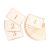 David Tutera Modern Geometric Table Number Cards With Gold Foil
