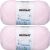 Spinrite Bernat Baby Sport Big Ball Yarn Solids Baby Pink Pack of 2 Skein