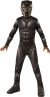 Boy S Black Panther Child S Costume Black/Grey Medium