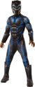 Boy S Kids Deluxe Black Panther Movie Battle Suit Costume Small
