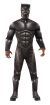 Men S Deluxe Black Panther Muscle Chest Costume Black/Gray Standard