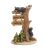 Woodland Fairy Garden Welcome Sign With Black Bear Cubs