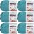 Spinrite Bernat Softee Baby Yarn Solids Aqua Pack of 6 Skein