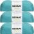 Spinrite Bernat Satin Solid Yarn Aqua Pack of 3 Skein