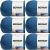 Spinrite Bernat Satin Solid Yarn Teal Pack of 6 Skein
